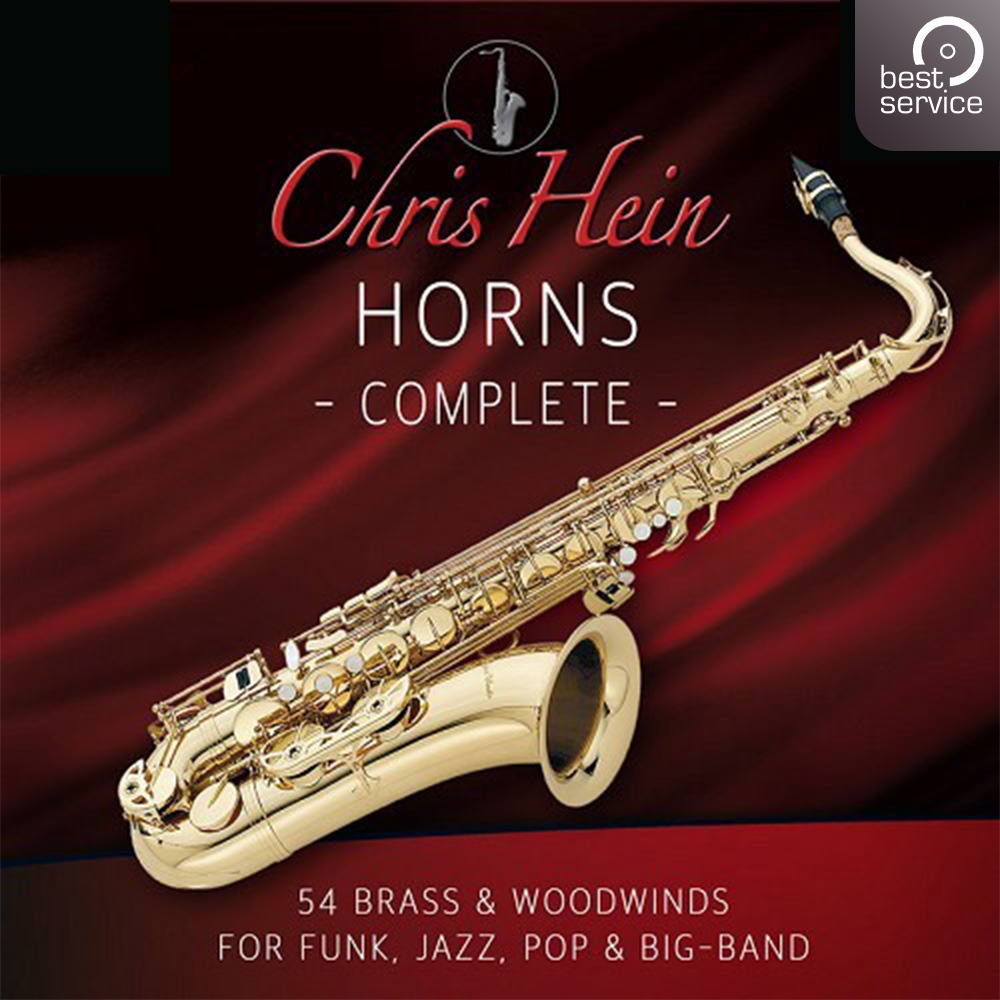 Best Service 가상악기 Chris Hein Horns Pro 브라스 &amp; 목관 악기 모음