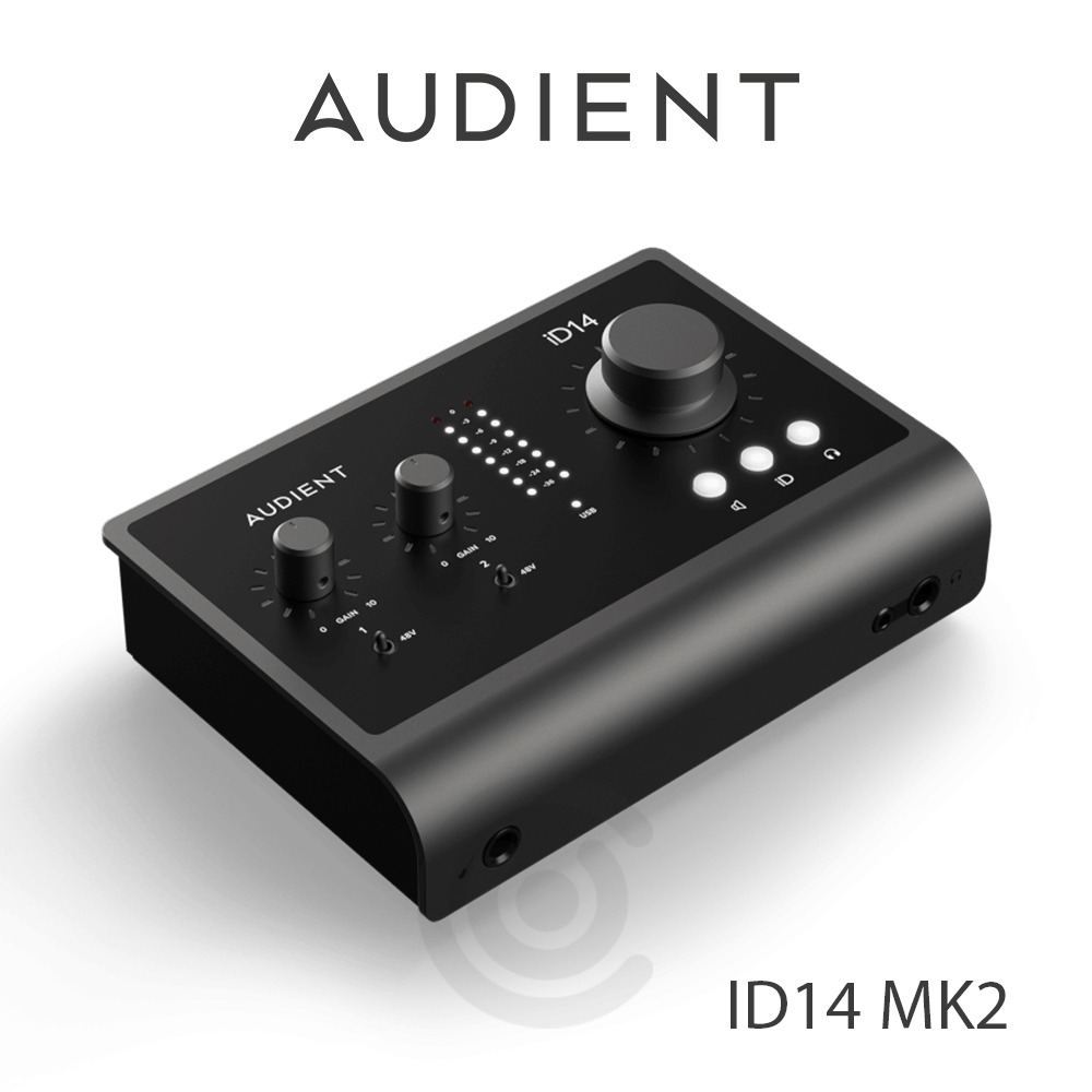 오디언트 iD14 MK2 Audient 루프백 오디오인터페이스