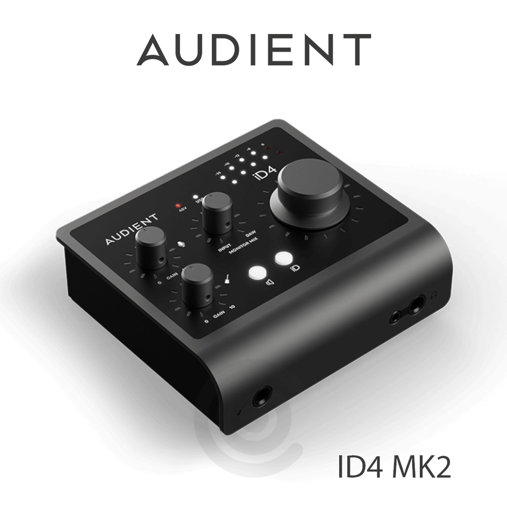 오디언트 iD4 MK2 Audient 루프백 오디오인터페이스