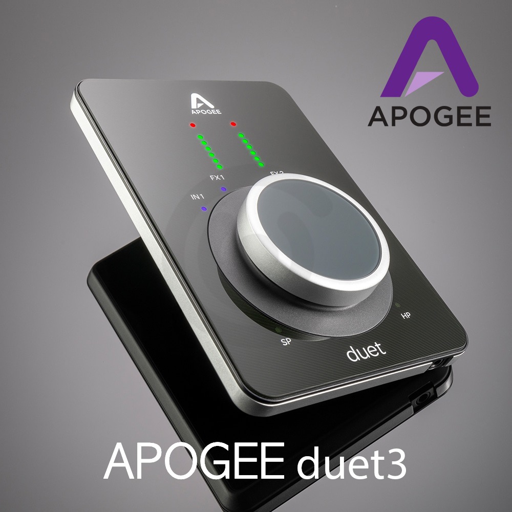 APOGEE 아포지 Duet 3 듀엣3 고급 USB 오디오인터페이스 duet3 윈도우 맥 Windows macOS 지원 오인페 공식수입 정품