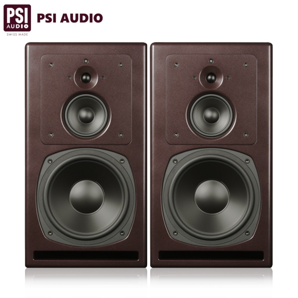 PSI Audio A25-M RED 3Way 모니터 스피커 1조 (2통)