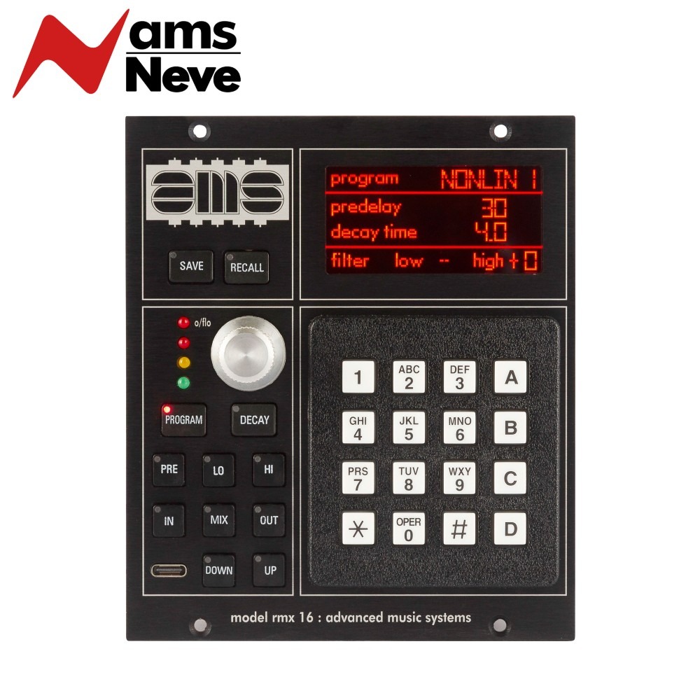 AMS NEVE RMX16 디지털 리버브 모듈 Digital Reverb