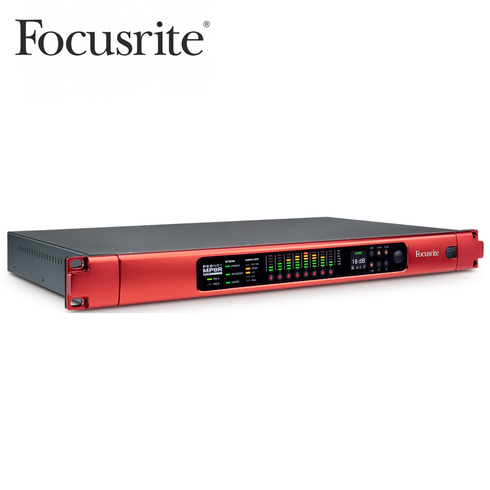 Focusrite RedNet MP8R 오디오 인터페이스