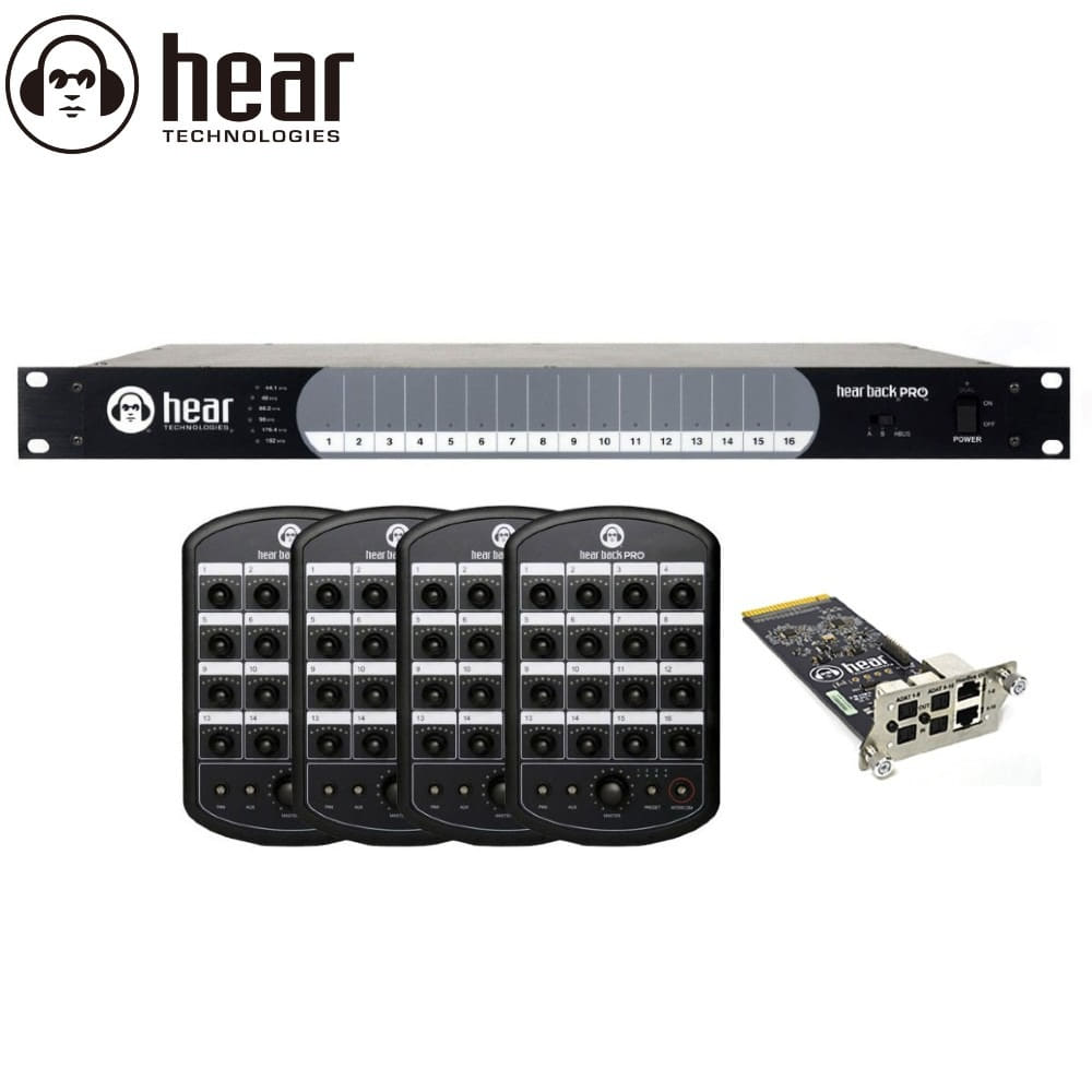 Hear Tech Pro FourPack 개인 모니터 믹스 시스템