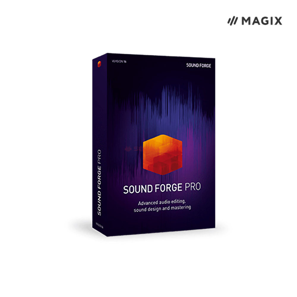 MAGIX 매직스 SOUND FORGE Pro 16