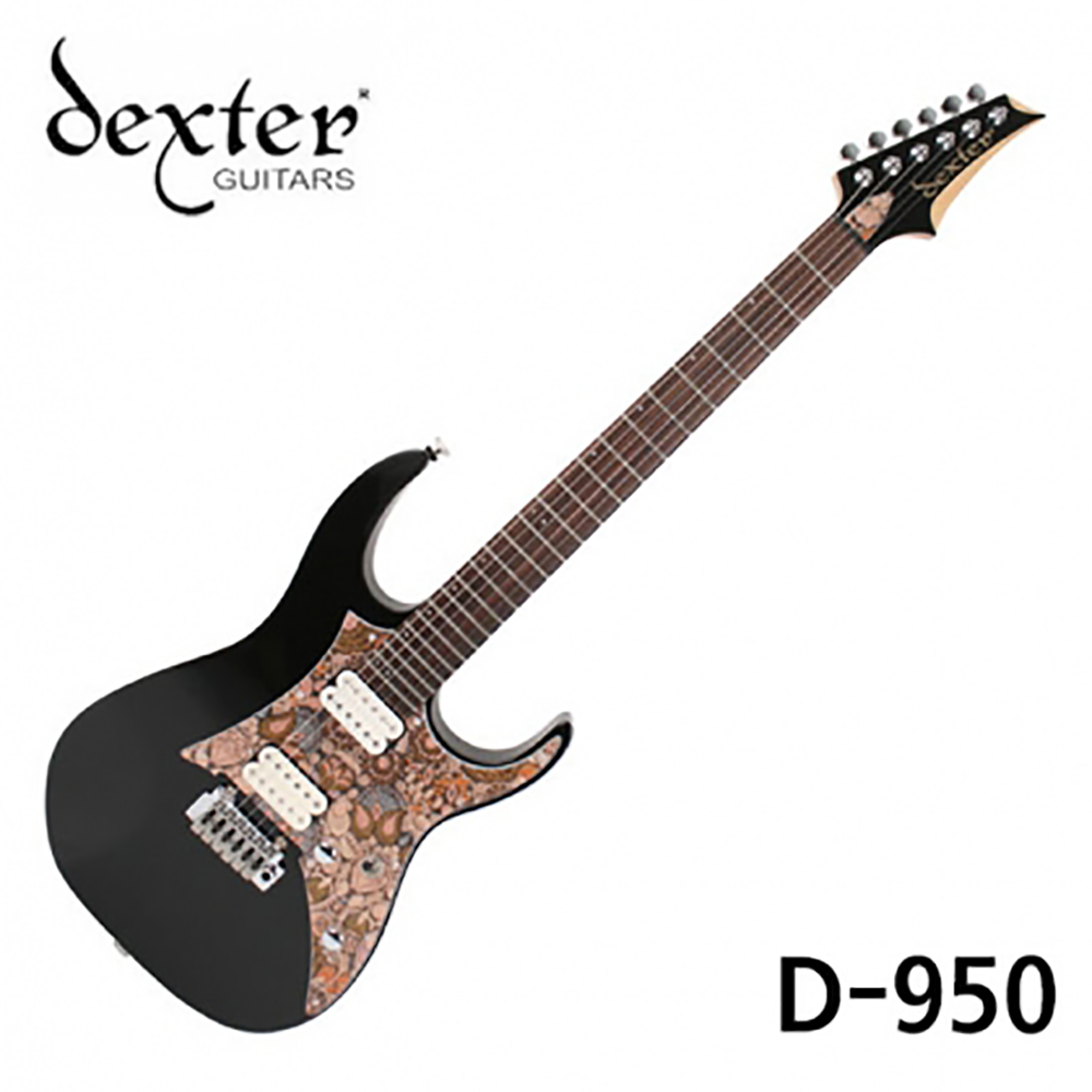 Dexter 덱스터 일렉기타 D-950 BK Black 색상 D950