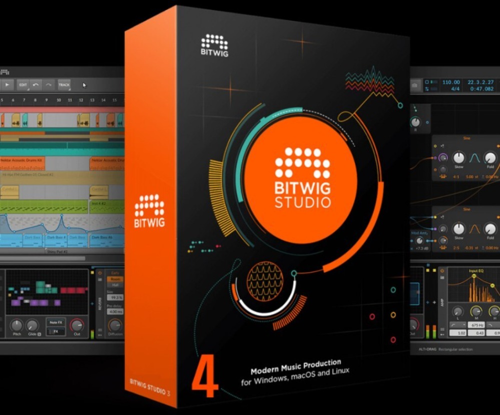 Bitwig Studio 4 비트윅 소프트웨어 작곡 편곡 녹음 DAW