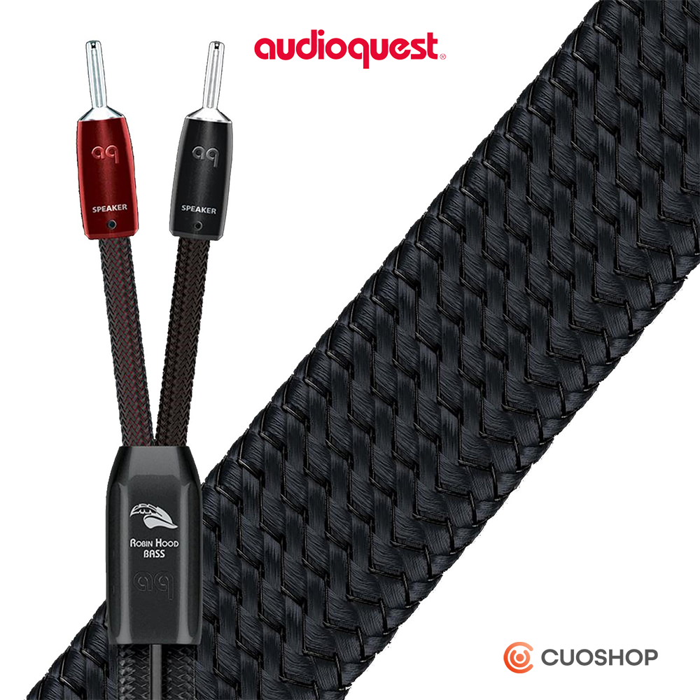 AudioQuest Robin Hood BASS 스피커 케이블 2.5M