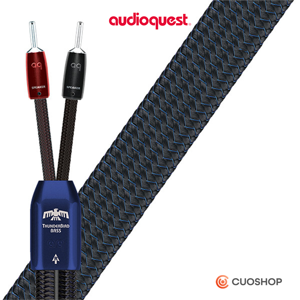 AudioQuest ThunderBird Bass 스피커 케이블 2.5M