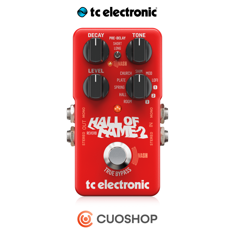 TC Electronic Hall of Fame 2 Reverb 이펙트 페달