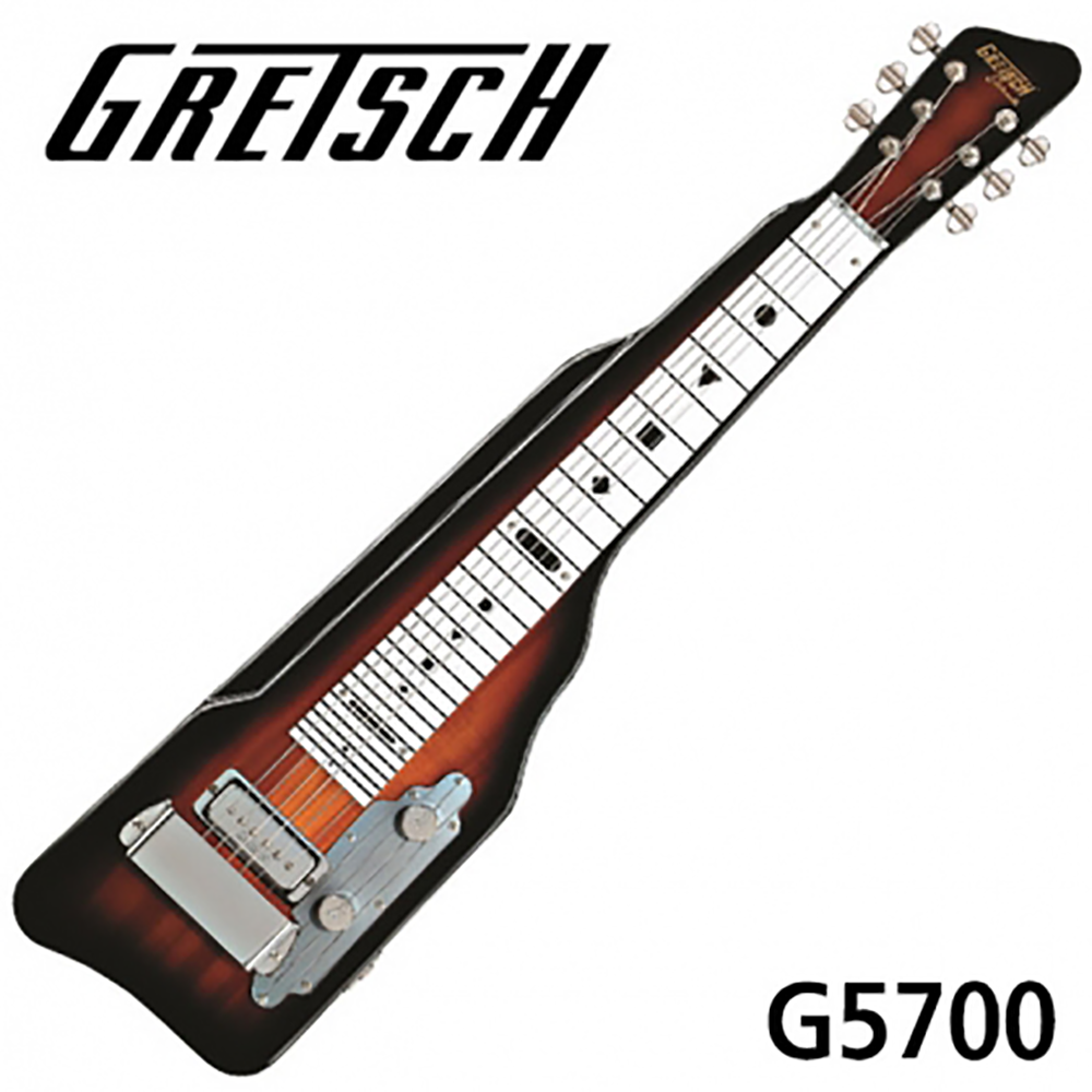 Gretsch 일렉기타 G5700 Lap Steel 기타 Tobacco 색상