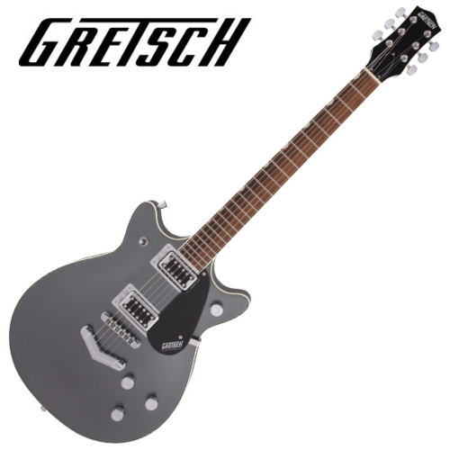 Gretsch 그레치 G5222 Double Jet with V-Stoptail 일렉기타 London Grey 색상