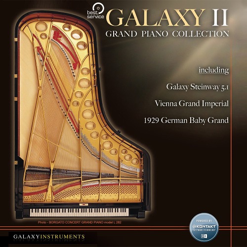 Best Service 가상악기 Galaxy II Pianos 그랜드 피아노 컬렉션