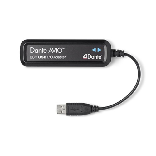 Dante AVIO Adapter USB 입출력 2ch