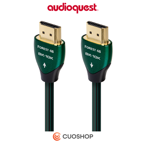 AudioQuest 오디오퀘스트 포레스트 Forest 48 HDMI 2.1 케이블 8K 지원 1M/1.5M/2M/3M/5M