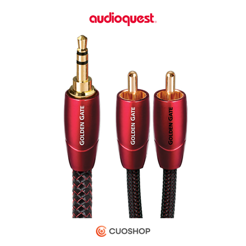 AudioQuest 오디오퀘스트 Golden Gate (3.5mm-RCA) 케이블 2.0M