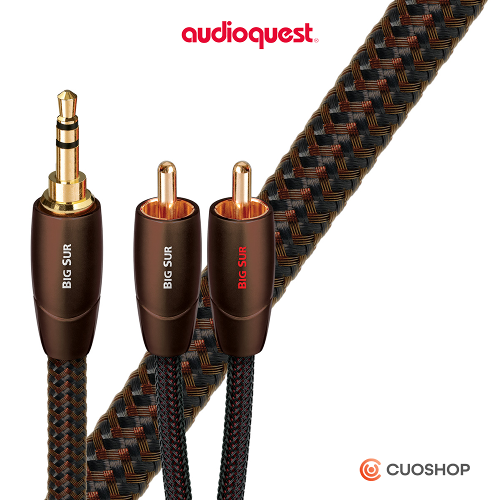 AudioQuest 오디오퀘스트 Big Sur (3.5mm-RCA) 케이블 2.0M