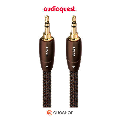 AudioQuest 오디오퀘스트 Big Sur (3.5mm-3.5mm) 케이블 0.3M