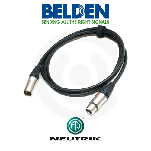 Belden 벨덴 8412 + 뉴트릭 + 은납 = 수제작 케이블 (옵션 선택)
