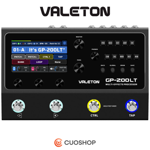 Valeton GP-200LT 베일톤 멀티이펙터 GP200LT