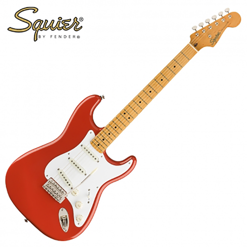 Squier 스콰이어 Classic Vibe 50s Stratocaster 일렉기타 Fiesta red (FRD) 색상