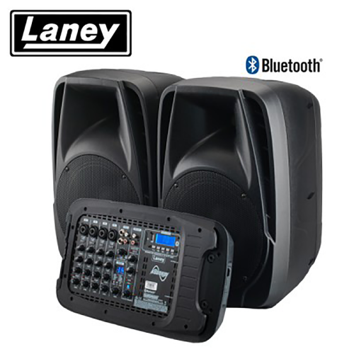 LANEY AH2500D (2x500W) 레이니 포터블 PA시스템 / 다용도 블루투스 스피커 앰프