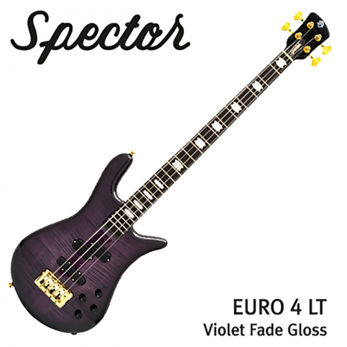 Spector 스펙터 베이스 Euro4 LT Violet Fade Gloss 색상
