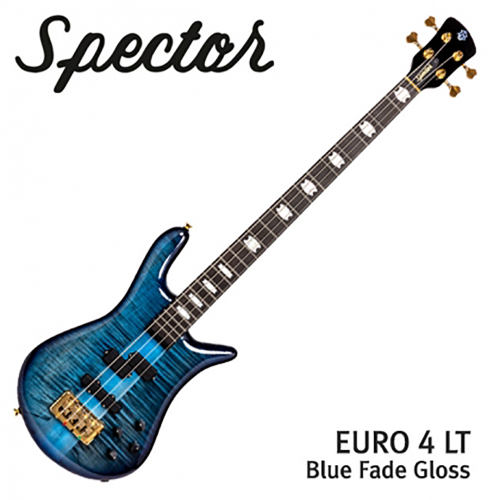 Spector 스펙터 베이스 Euro4 LT Blue Fade Gloss 색상
