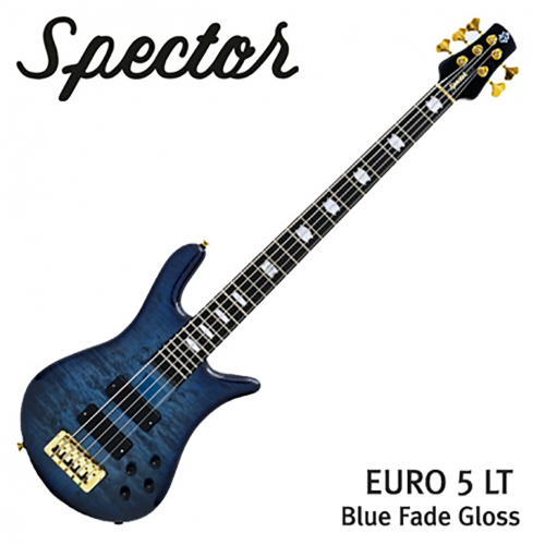 Spector 스펙터 베이스 Euro5 LT Blue Fade Gloss 색상 5현 (EURO5LTBFG)