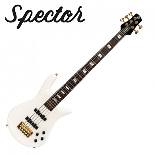Spector 스펙터 베이스 EURO5 Classic Solid White Gloss 색상