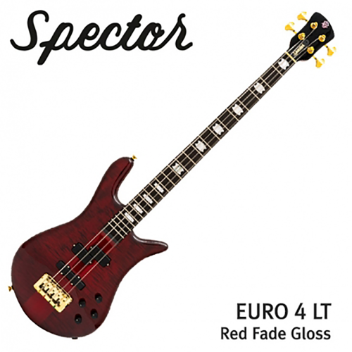 Spector 스펙터 베이스 Euro4 LT Red Fade Gloss 색상