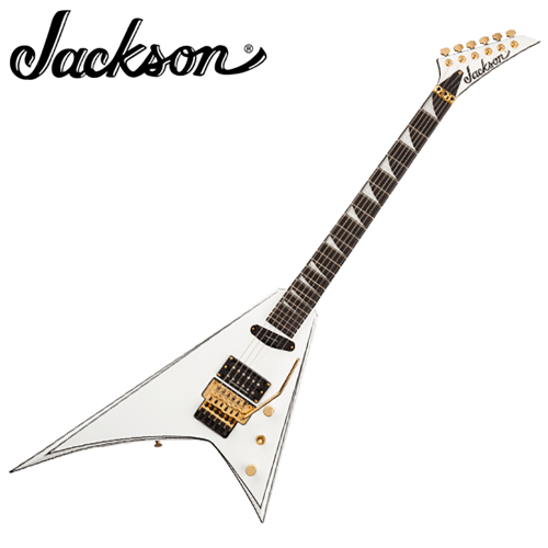 Jackson 잭슨 Concept Series Rhoads RR24 HS 일렉기타 White with Black Pinstripes 색상