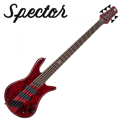 Spector 스펙터 베이스 NS Dimeision 5 Inferno Red Gloss 색상