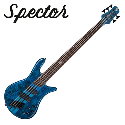 Spector 스펙터 베이스 NS DIMENSION 5 BLACK &amp; BLUE GLOSS 색상