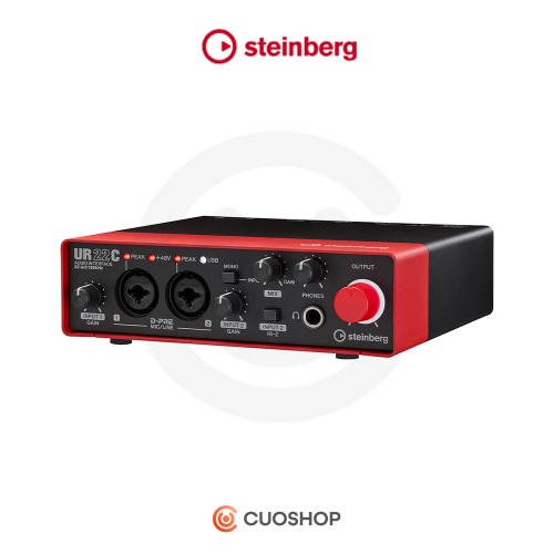 Steinberg UR22C Red 스테인버그 오디오 인터페이스