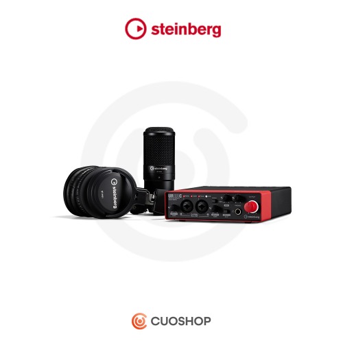 Steinberg UR22C Recording Pack Red 오디오 인터페이스 레코딩 팩