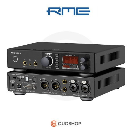 RME ADI-2/4 Pro SE AD/DA 컨버터 헤드폰앰프 ADI 프로
