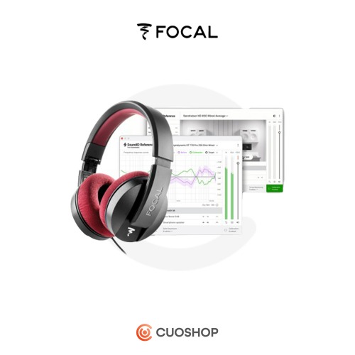 FOCAL PLUS Listen Pro Professional 포칼 프로 플러스 프로페셔널 밀폐형 모니터 헤드폰 측정 소프트웨어, Sonarworks Virtual Monitoring Add-On 증정