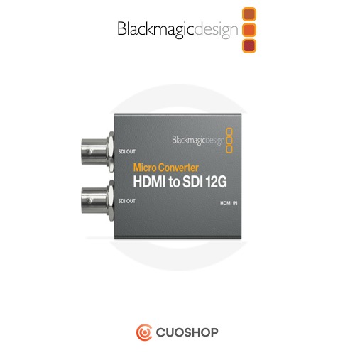 BlackMagic Micro Converter HDMI to SDI 12G 블랙매직 초소형 컨버터 어댑터포함
