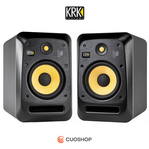 KRK V8 S4 블랙 V8S4 1조 2통 신형 8인치 스튜디오 모니터 스피커 공식수입 정품