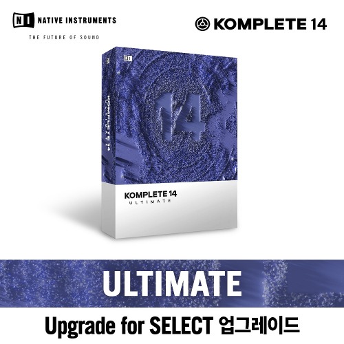 NI KOMPLETE 14 ULTIMATE Upgrade for KOMPLETE SELECT 컴플리트 가상악기 이펙트 올인원 플러그인