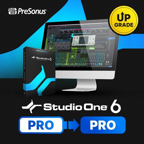 PRESONUS Studio One 6 Professional Upgrade 프리소너스 스튜디오 원 6 프로 업그레이드