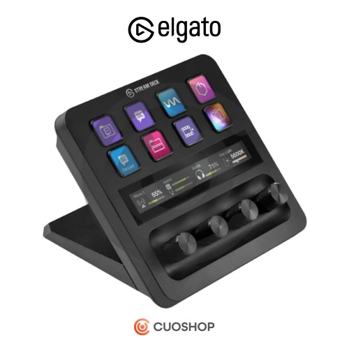 elgato 엘가토 STREAM DECK PLUS 스트림덱 플러스 StreamDeck+ 큐베이스 컨트롤러 방송 편집 미디어 콘텐츠